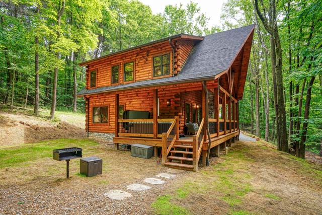 Rustic cabin rental for a cozy escape