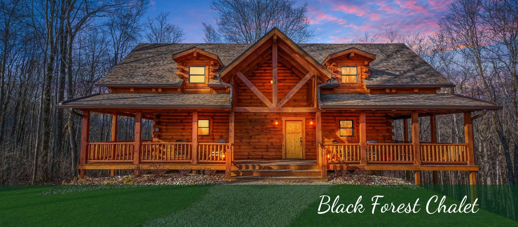 cabin in the woods located in hocking hills ohio