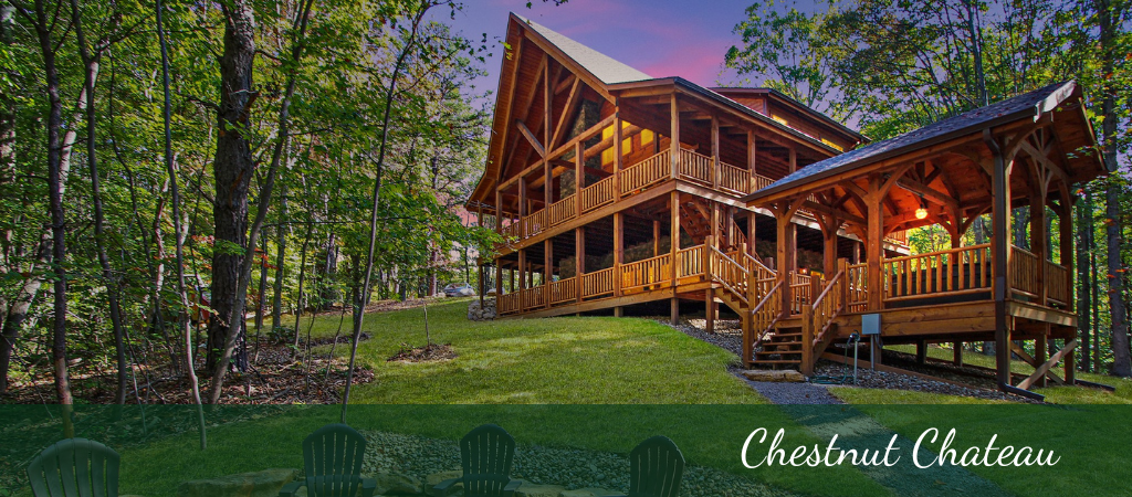 cabin in the woods located in hocking hills ohio