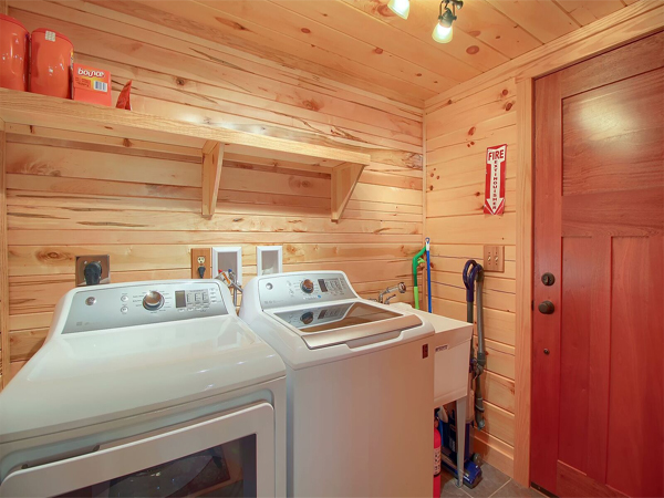 laundry room, washer and dryer
