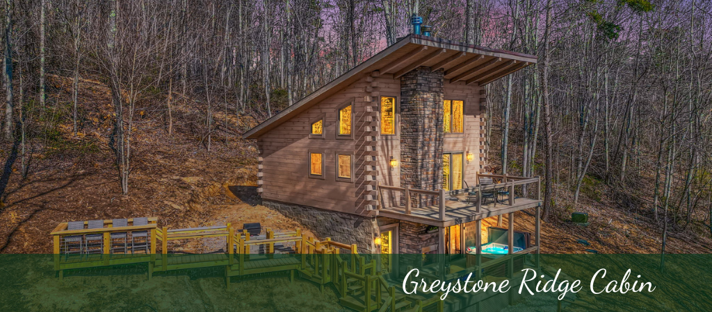 cabin in the woods located in hocking hills ohio