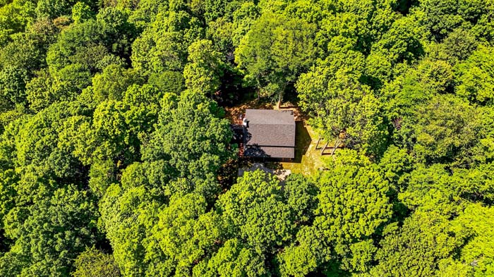 Relaxing hot tub experience surrounded by nature