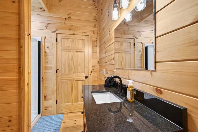 Private sleeping accommodations in Hocking Hills