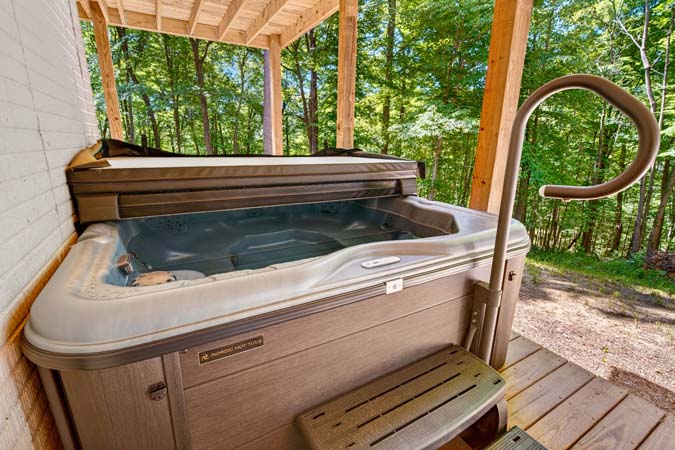 Outdoor area perfect for relaxing after hiking adventures