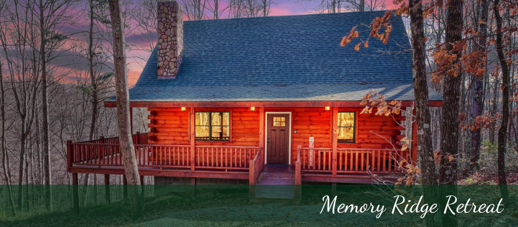 cabin in the woods located in hocking hills ohio