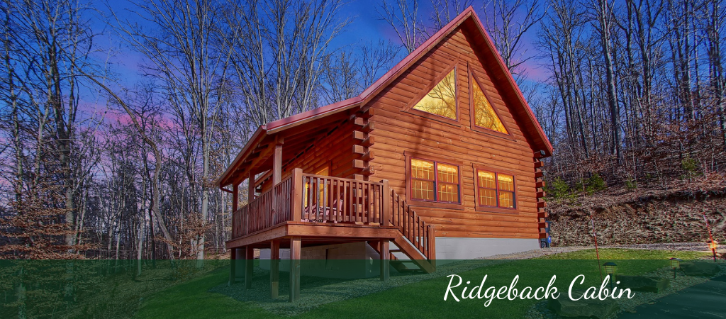 cabin in the woods located in hocking hills ohio
