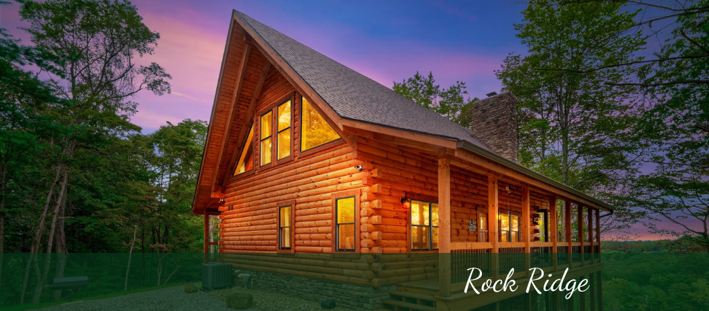 cabins, firepit