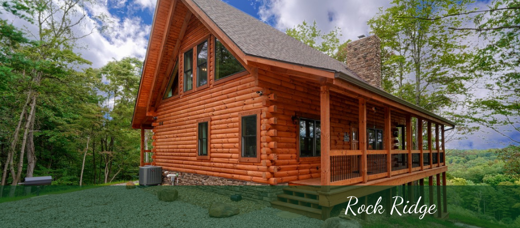cabins, firepit