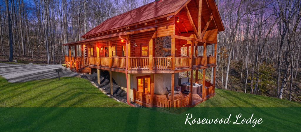 cabin in the woods located in hocking hills ohio