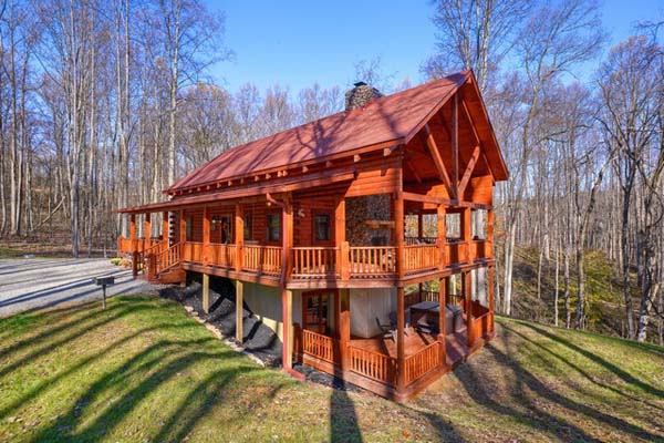 Traditional log cabin design