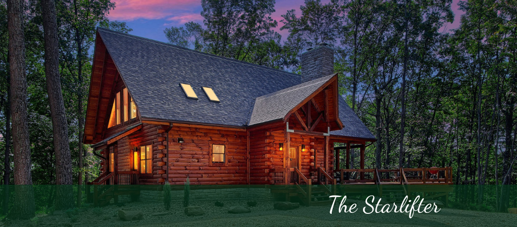 cabin in the woods located in hocking hills ohio