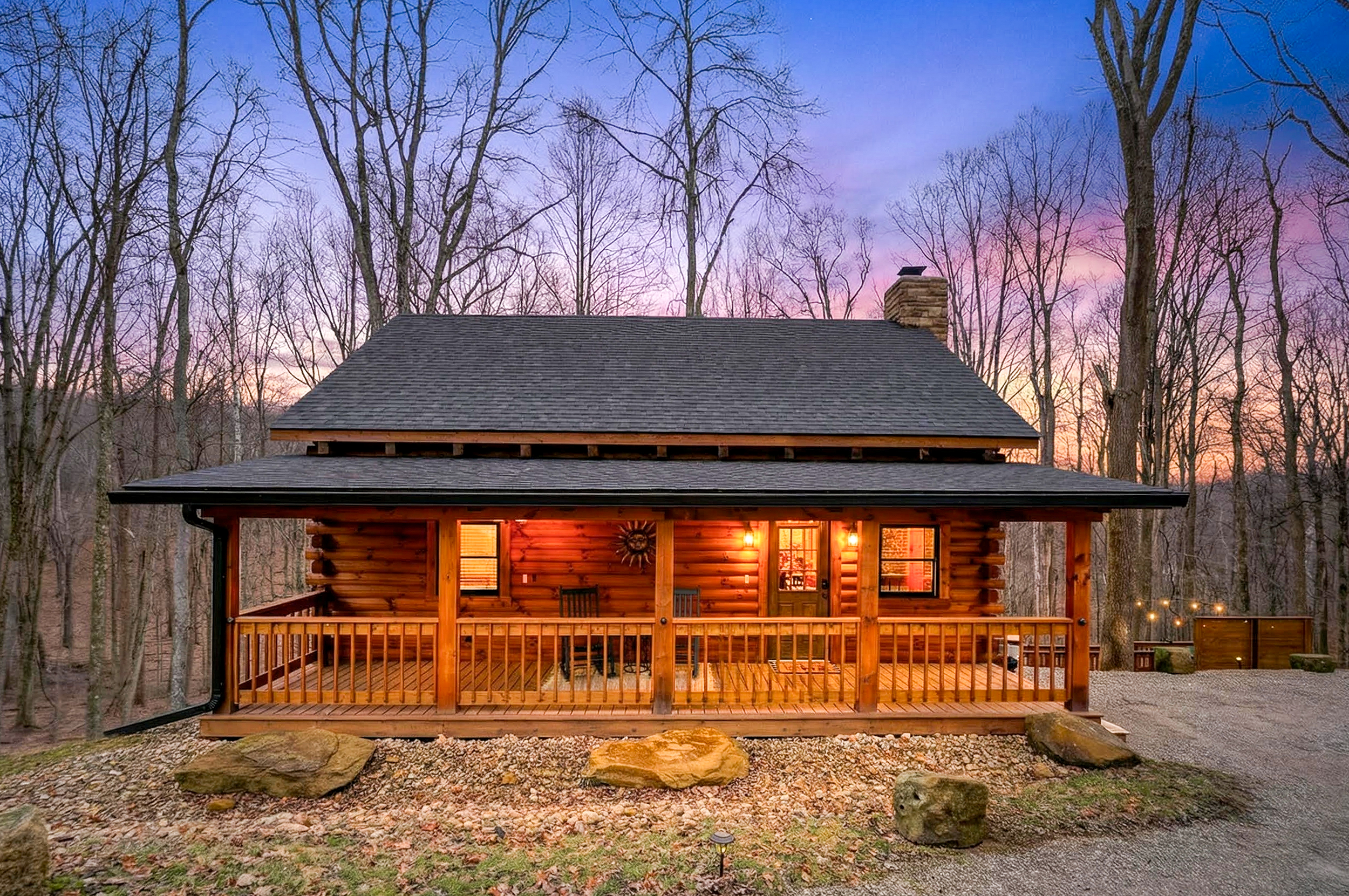 The Tradesman | Refined Upscale Hocking Hills Cabin Near Rock