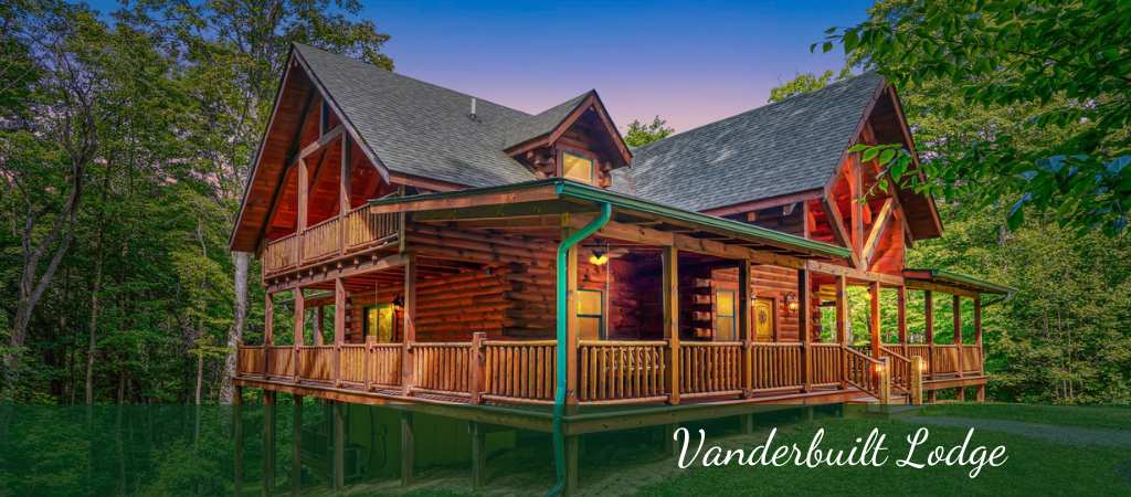 cabin in the woods located in hocking hills ohio