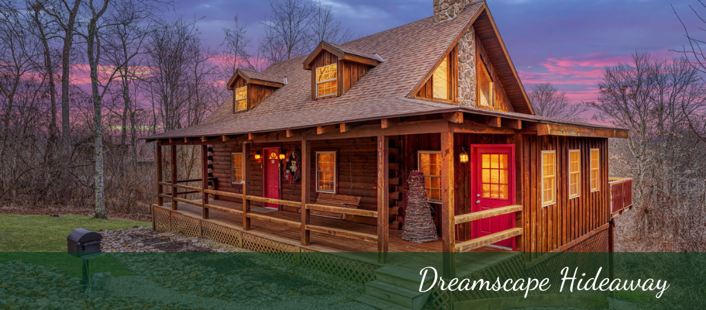 cabins, firepit