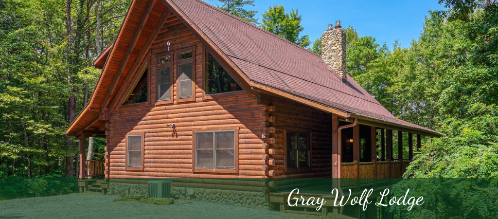 cabin in the woods located in hocking hills ohio