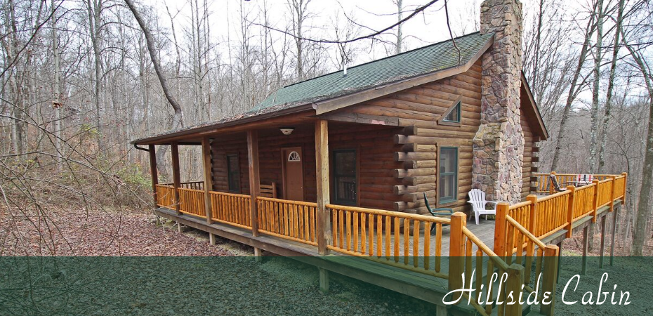 cabin in the woods located in hocking hills ohio