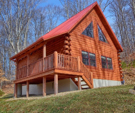 cabin in woods