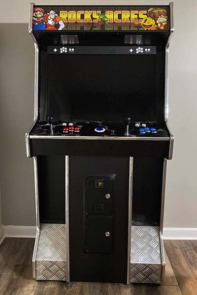 Multi-game arcade game with more than 60 games. Free play