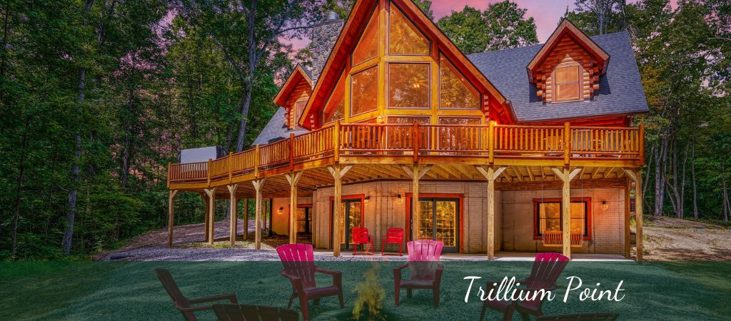 front of cabin
